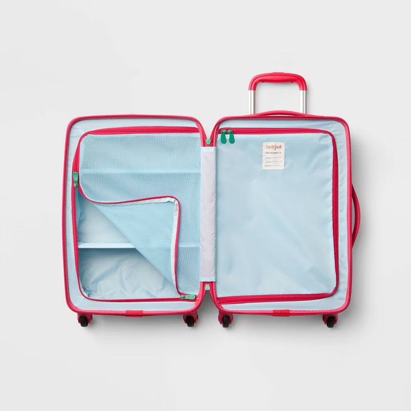 Kids' Hardside Carry On Spinner Suitcase Strawberry - Cat & Jack️ gallery