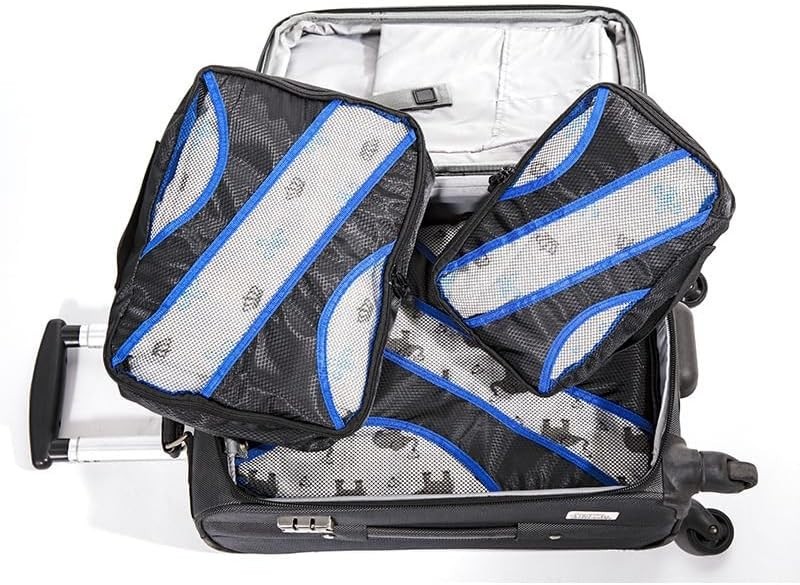 X2 Foldable Packing Cubes 5 PCs Set Travel Trip Organizers Bags Suitcase Luggage gallery