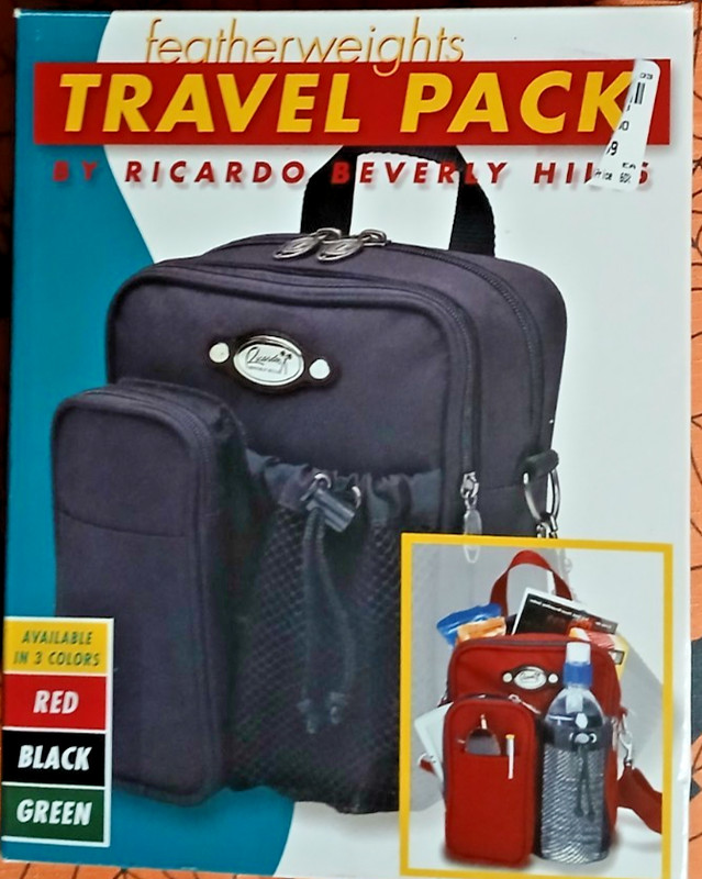 NEW Ricardo Beverly Hills Travel Pack, Meets International Air Size Requirement