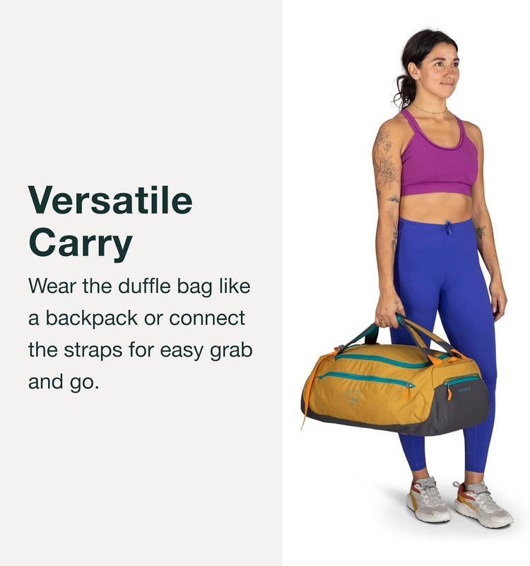 Daylite 60L Convertible Duffel Backpack - Ideal for Gym, Travel & Commute gallery