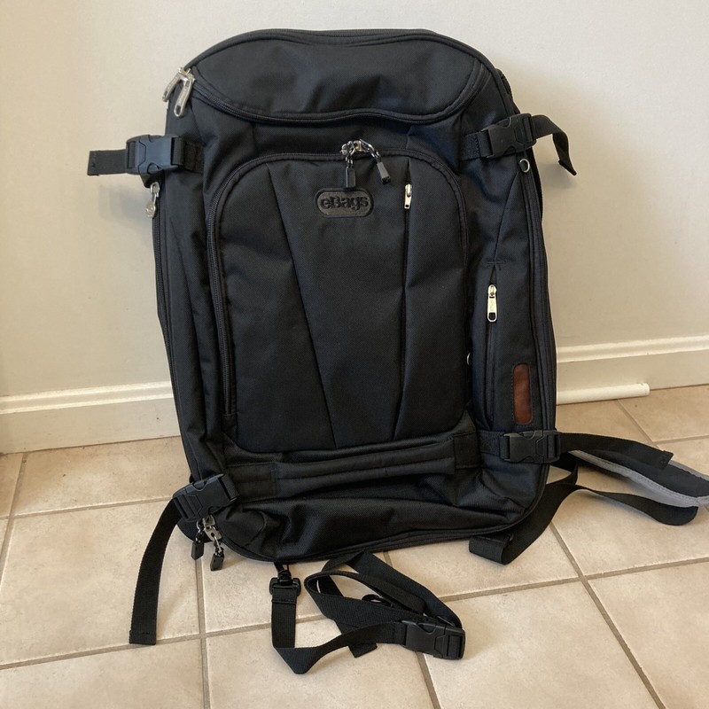 Ebags TLS Mother Lode Weekender Convertible Expandable Backpack Travel READ