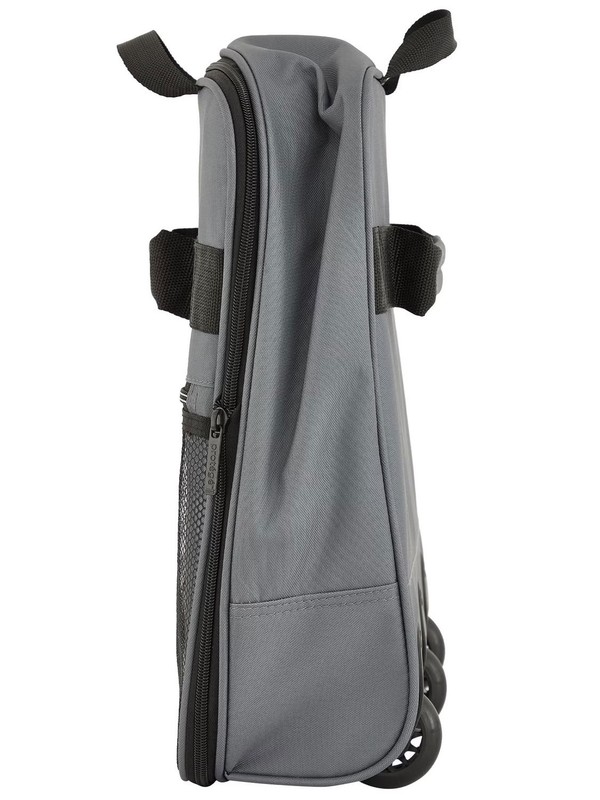 Protégé Navigation 36" Jumbo Tri-Fold Collapsible Rolling Locker Duffel Gray gallery