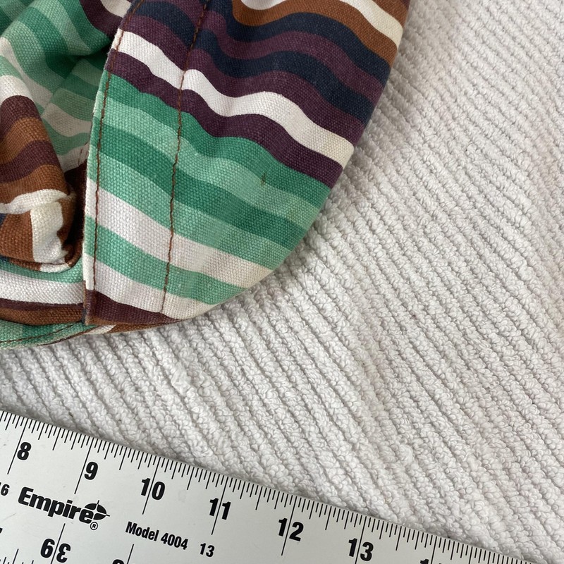 KAVU Rope Bag Backpack Multicolor Stripe Cotton Sling Crossbody Daypack Bag gallery