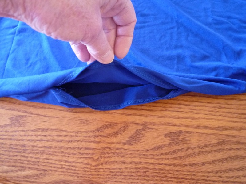 1 New Stretchy Polyester Blue Large Suitcase Airline Travel Dust Cover Protector gallery