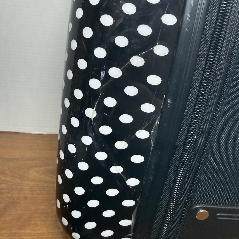 Hello Kitty Hard Shell Girls Rolling Suitcase Luggage Black 16”x12’’x8’’ gallery