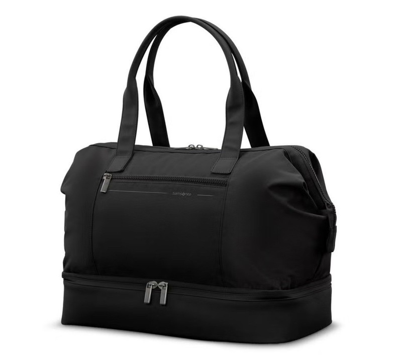 SAMSONITE Better than Basic Drop Bottom Weekender Duffel BLACK New With Tags