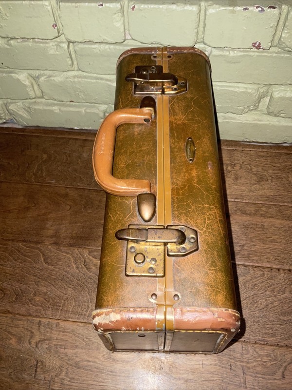 Samsonite Luggage MCM Train Case Small Suitcase 15x10x7 Shwayder Bros VTG gallery