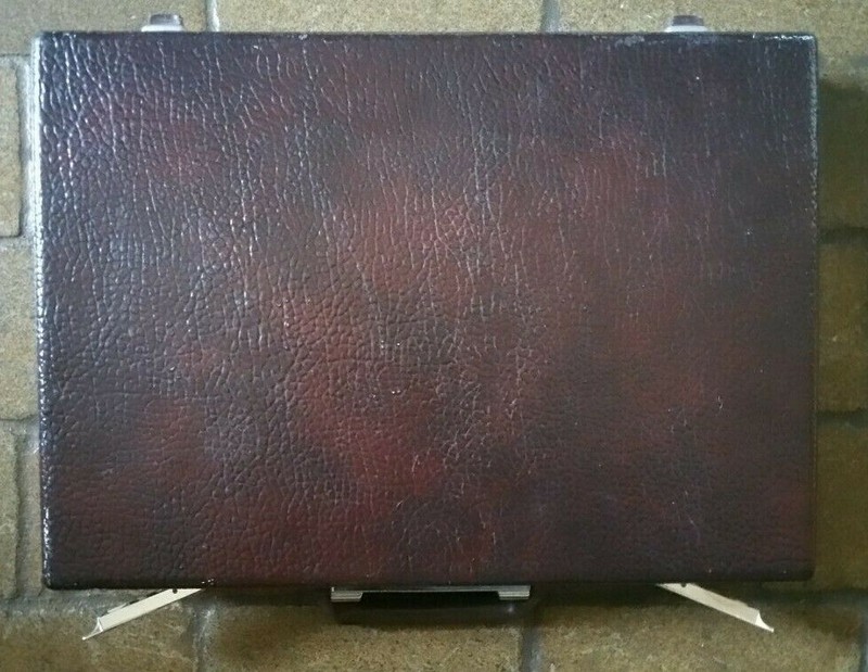 VINTAGE SAMSONITE CLASSIC HARD SHELL BRIEFCASE ATTACHE WORKING COMBINATION LOCK gallery