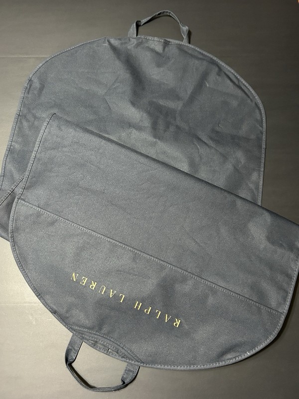 Ralph Lauren Polo Garment Bag Navy For Suit Long Gown Travel Storage 52”L X 24"W gallery