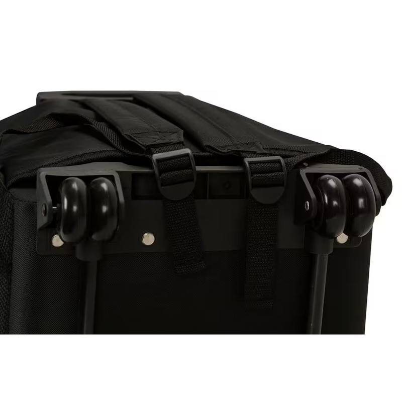 Roadster 17 In. Rolling Backpack, Black gallery