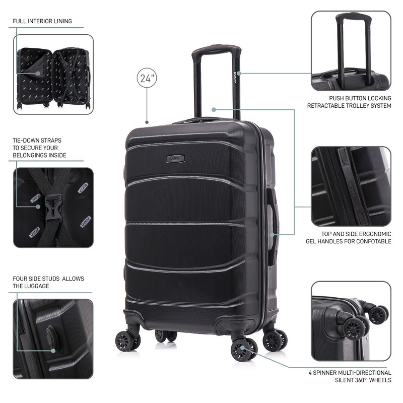 Dukap Sense 28" Hard Shell Lightweight Luggage Spinner Wheels Travel Suitcase gallery