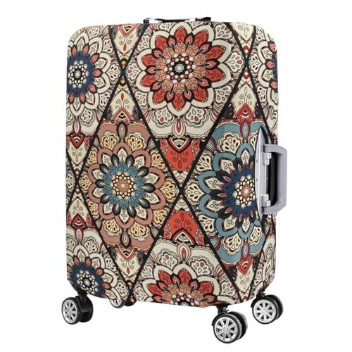 Travel Trolley Case Cover Protector M(Fits to 22″-24″ Trolley Case) Retro