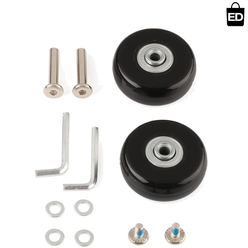 High-Quality Roller Skate and Luggage Wheel Replacement Set - ABEC 608zz