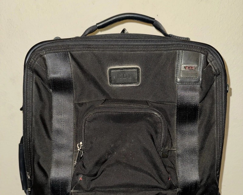 TUMI Alpha Bravo McConnell Zip Expandable Carry-On Wheel Suitcase Black 22420DH gallery
