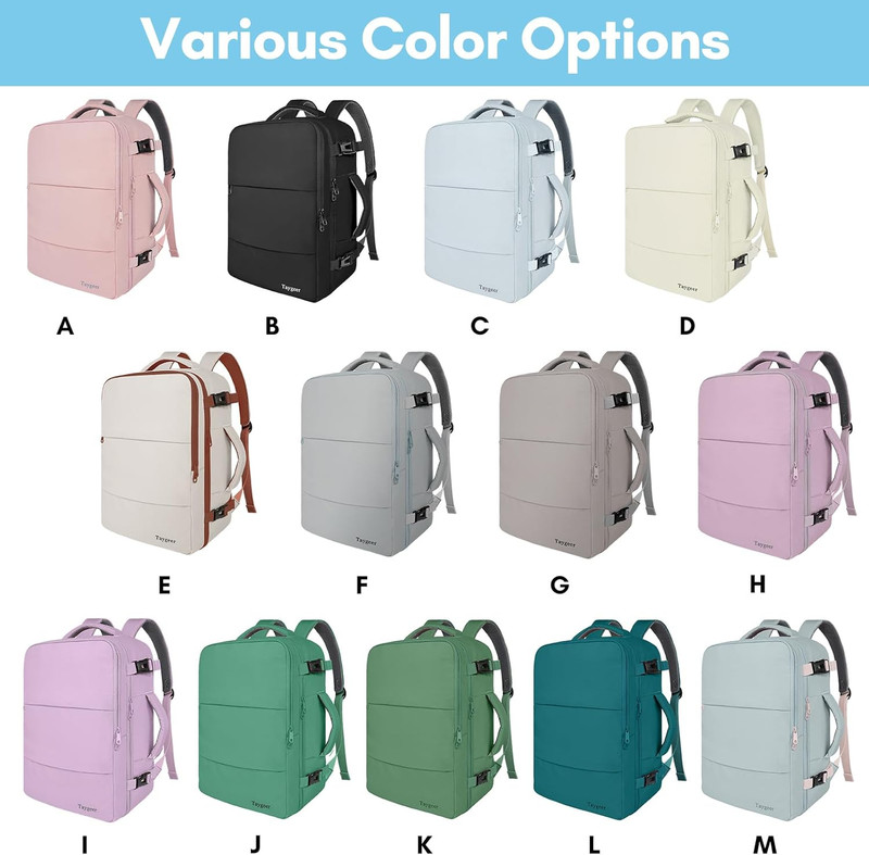 Carry on Backpack,35L Travel Backpack for Women Airline Approved,Cute Travel Bag gallery