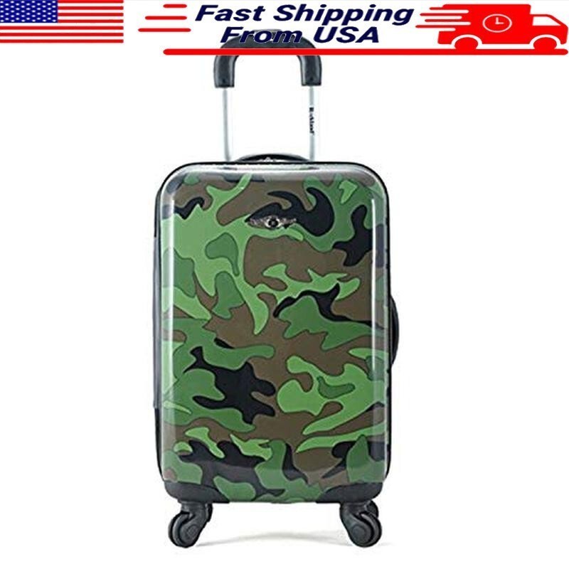 Durable Hardside Expandable Spinner Luggage Carry-On Multi-Directional Wheels US