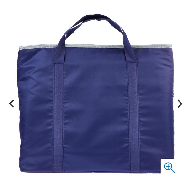 Joy CleanBoss Expandable Pop Tote with Belt Bag & New Cooler Bag - Bright Blue gallery