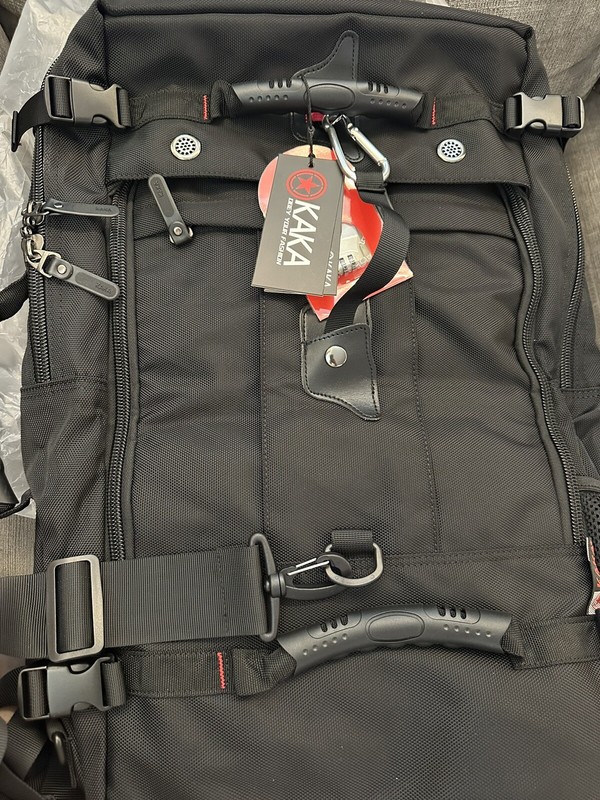 Travel Backpack, Carry On Backpack Convertible, Duffle Travel 40L Large W Defect gallery