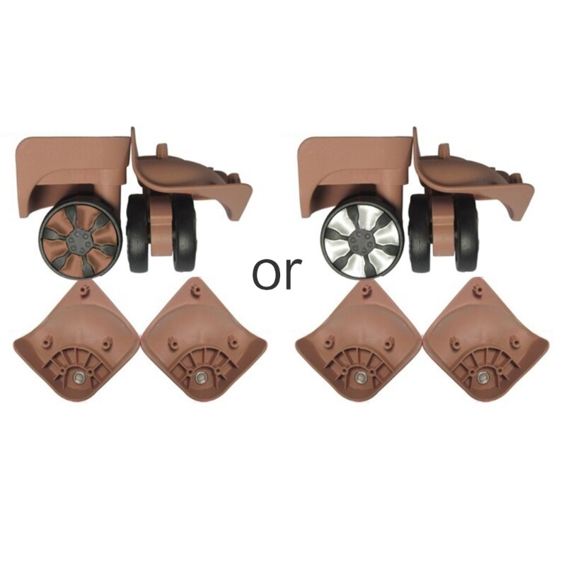1 pair A78 Suitcase Luggage Replacement Repair Accessories Mute Roller