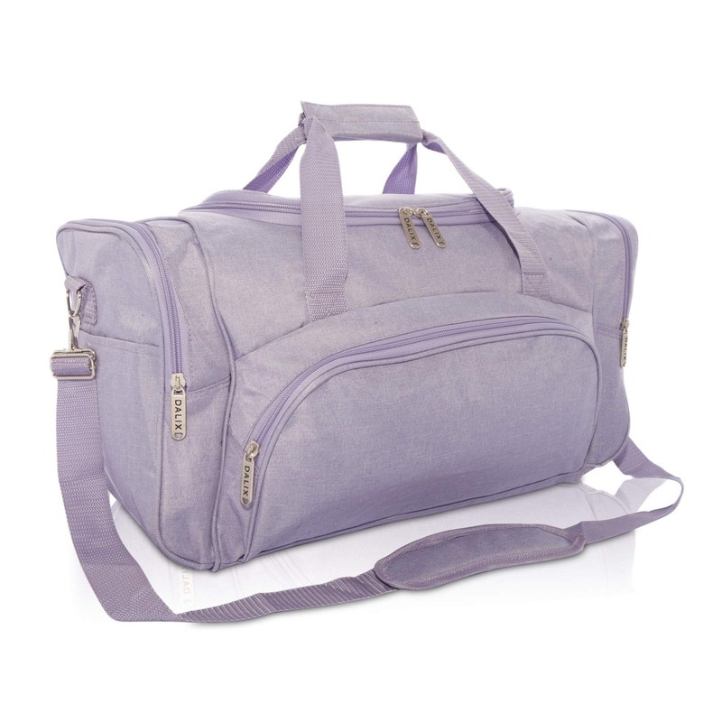 Large Purple Travel or Gym Duffle Bag for Sports, Fitness, and Weekend Getaways