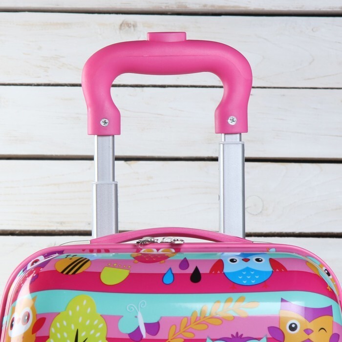 Owls pattern for Children Hardshell Travel Suitcase Luggage Dual-wheel spinners gallery