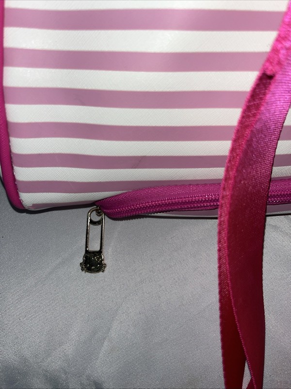 Hello Kitty Hot Pink Rolling Duffel Luggage Bag Suitcase NWT gallery