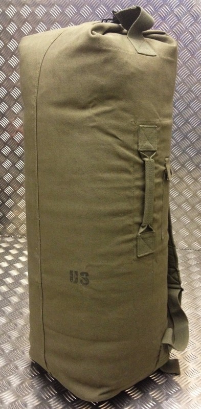 US Army Style Kit Bag / Duffle / Shoulder bag / Ruck Sack Military Green OD NEW gallery