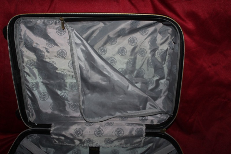 Rachel Ray Rachel Roy 20" Hard Side Carry-On Spinner Wheel Luggage White gallery