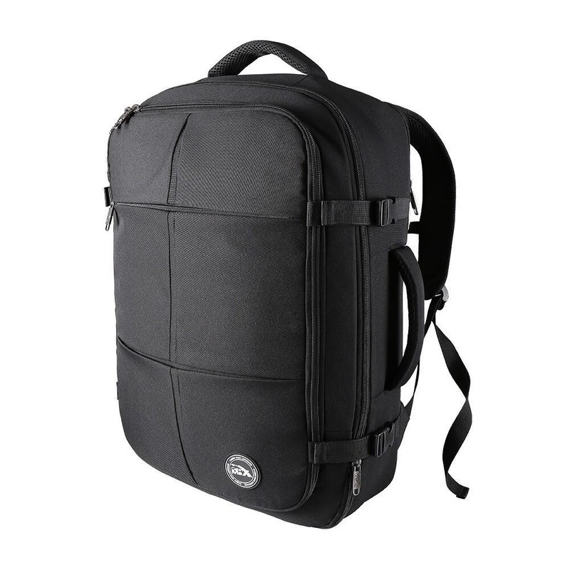 CABIN MAX UPPSALA BLACK Carry on Bag – Backpack 22x16x8″ (55x40x20cm)