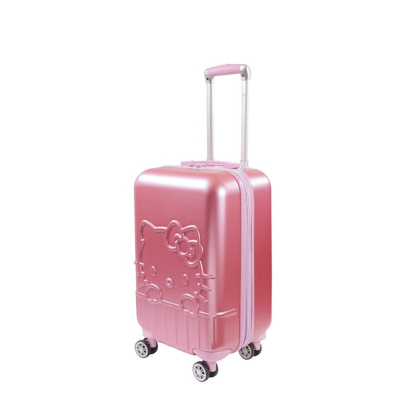 Hello Kitty Ful 21″ Hard-sided Spinner Carry-on Luggage Pink