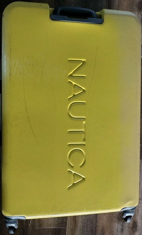 Nautica Quest Check-In Hardside Spinner Luggage 33′ Yellow