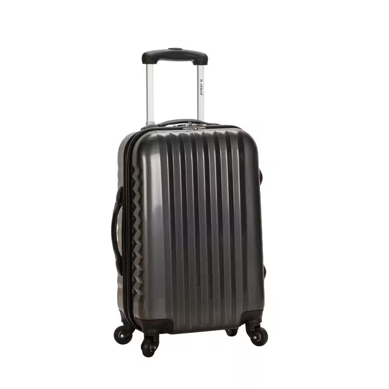 Melbourne 20 In. Expandable Carry on Hardside Spinner Luggage, Carbon