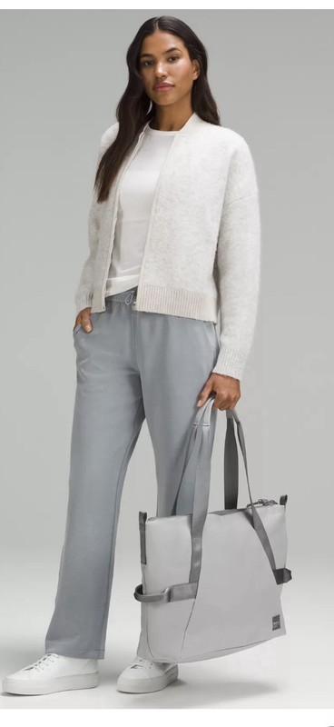 Lululemon Weekender Bag With Matching Belt Bag Grey Laptop