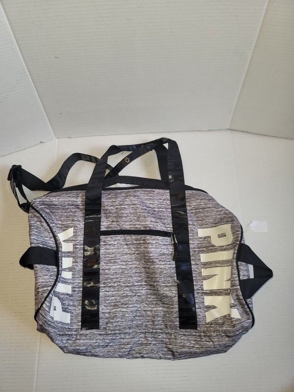 Victoria Secret PINK Duffle Bag Carry-On Victoria’s Secrets grey Gym