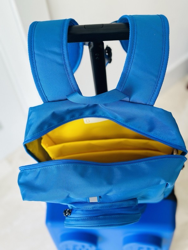 LEGO Expandable Carry-On & Backpack Luggage Set - Signature Brick BLUE gallery