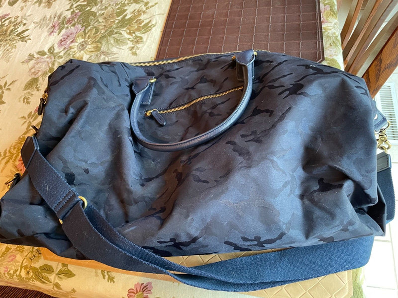 Mark & Graham Duffle/Travel Polyester Bag Black