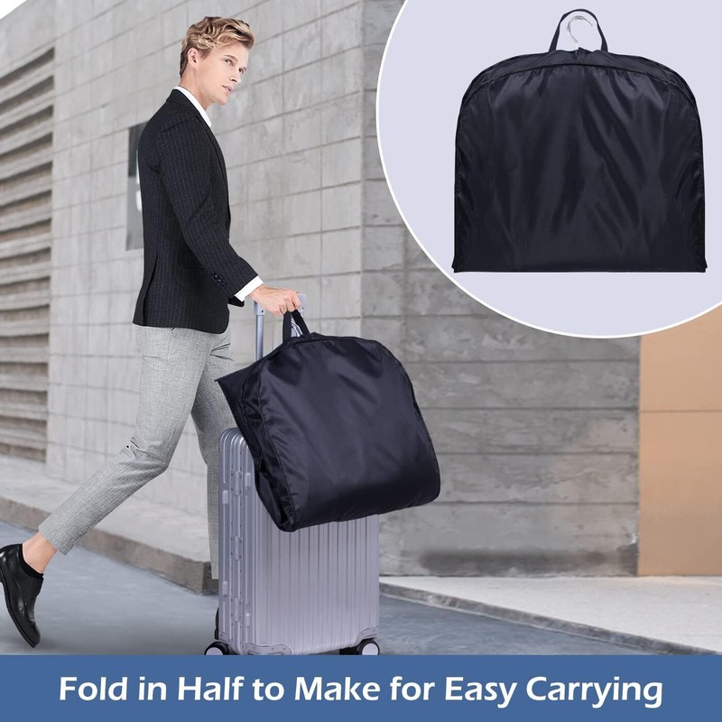 43" Suit Bags for Men Travel, Travel Garment Bag Carry On, Durable Thick gallery