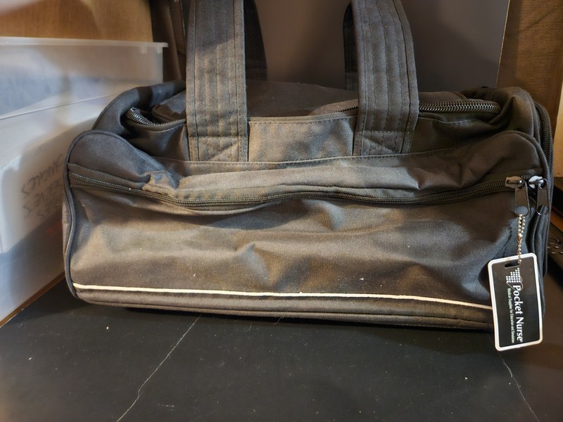 Pocket Nurse Branded Wheeled Duffle Bag RN Student Rolling