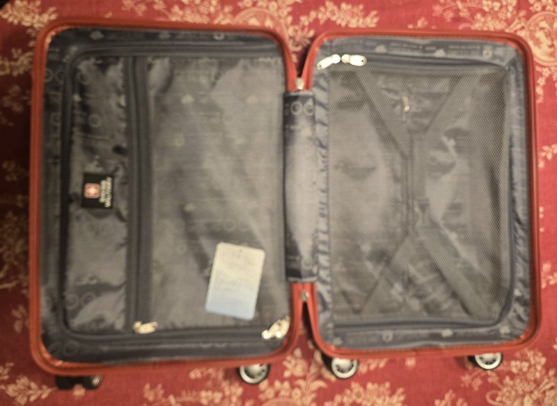 Swiss Military Carry-On Spinner In Red - NEW gallery