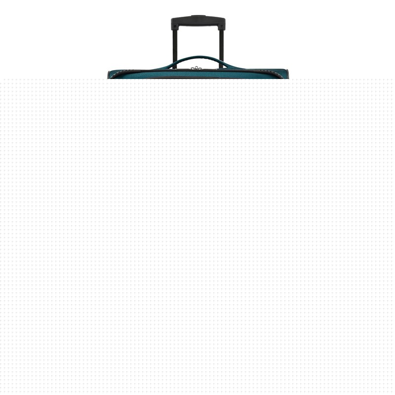 U.S. Traveler Aviron Bay 30″ Expandable Softside Luggage Spinner Wheels – Teal