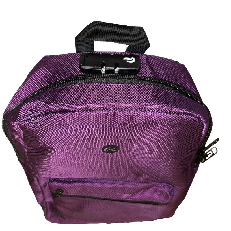 Skunk Element Backpack - Smell Proof Water Proof w/ Combo Lock- Purple gallery