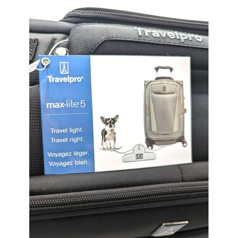 Travelpro Maxlite 5 Softside 22 " Lightweight 2 Wheel Carry On Garment Bag Black gallery
