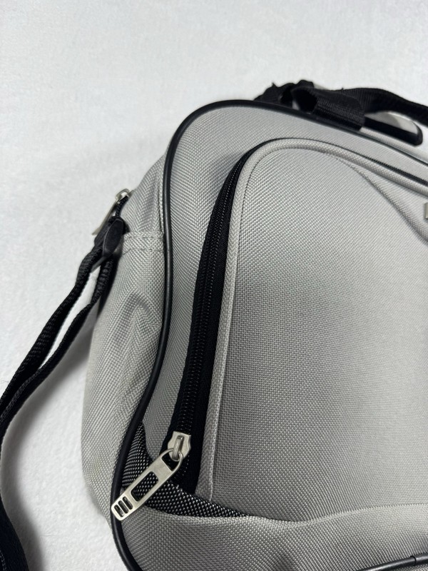 TAG Gray Accessory Bag with Adjustable Straps, Zipper Closure, Carry Handle gallery