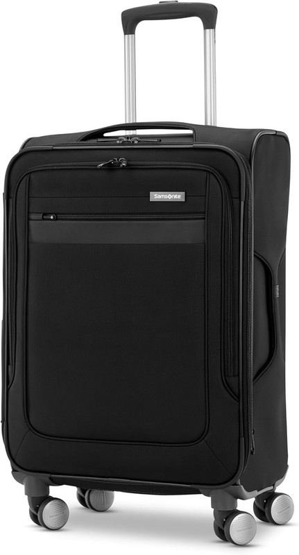 Samsonite Ascella 3.0 Softside Expandable Luggage with Spinner Wheels CO EXP Blk