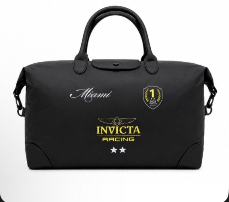 Invicta Racing Paddock Miami Race Weekend Limited Edition Bag + Keychain