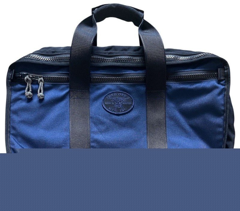 RED OXX AIR BOSS CARRY ON SHOULDER BAG TRAVEL DURABLE MADE IN USA