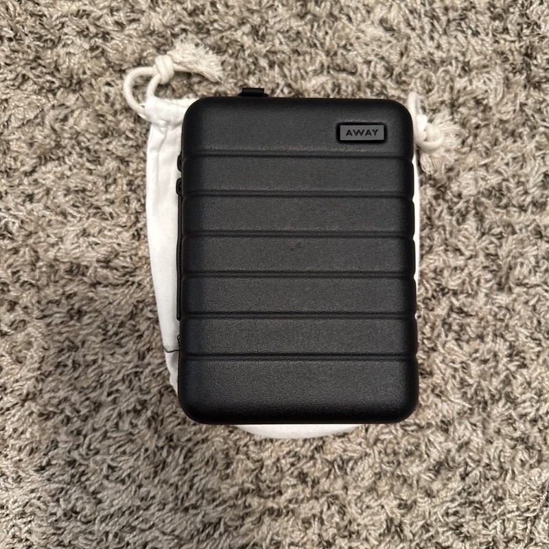AWAY 7-inch Mini Travel Suitcase Toiletry Case in Black gallery