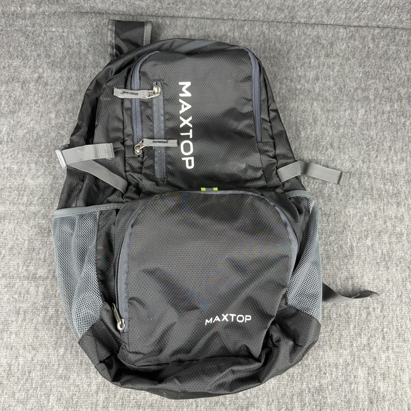 MAXTOP Black 19″ Ripstop Backpack Soft Case Mens Travel Hiking Daypack