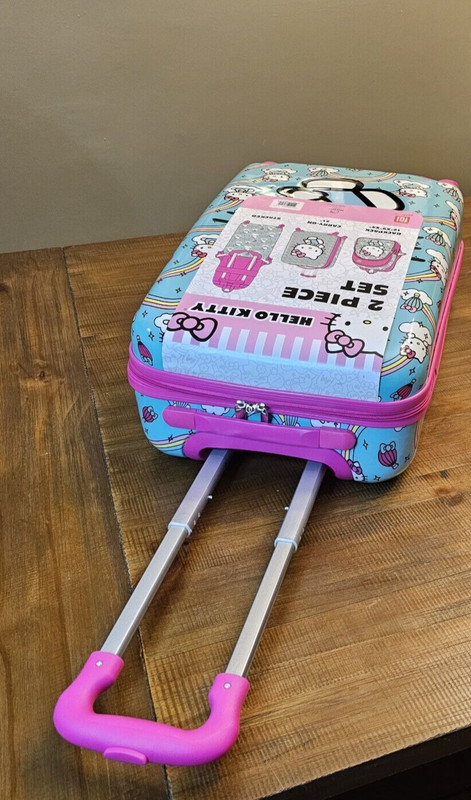 Hello Kitty 2 Piece Luggage Set Backpack & Carry-on gallery