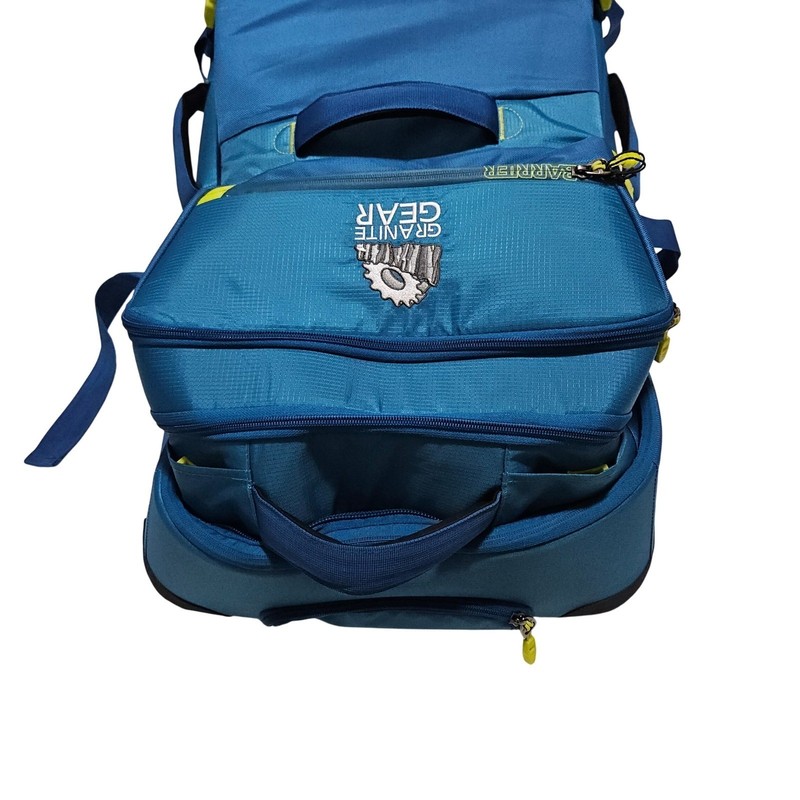 Granite Gear Blue Cross-Trek Rolling Wheeled Duffel Travel Luggage Bag Outdoor gallery